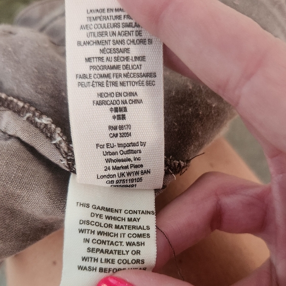 New Free‎ People Wide Leg Linen Blend Pants 10 - Picture 5 of 6